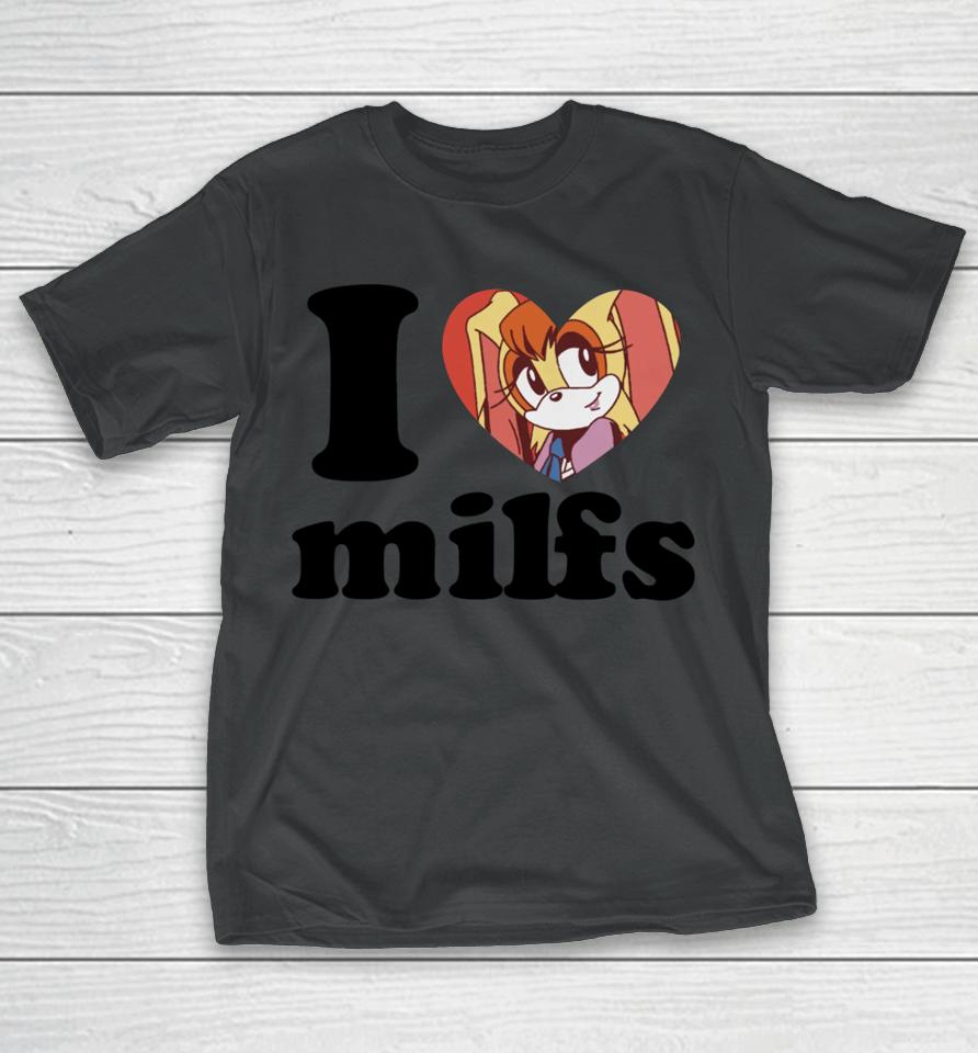 Mamono World I Love Milfs T-Shirt