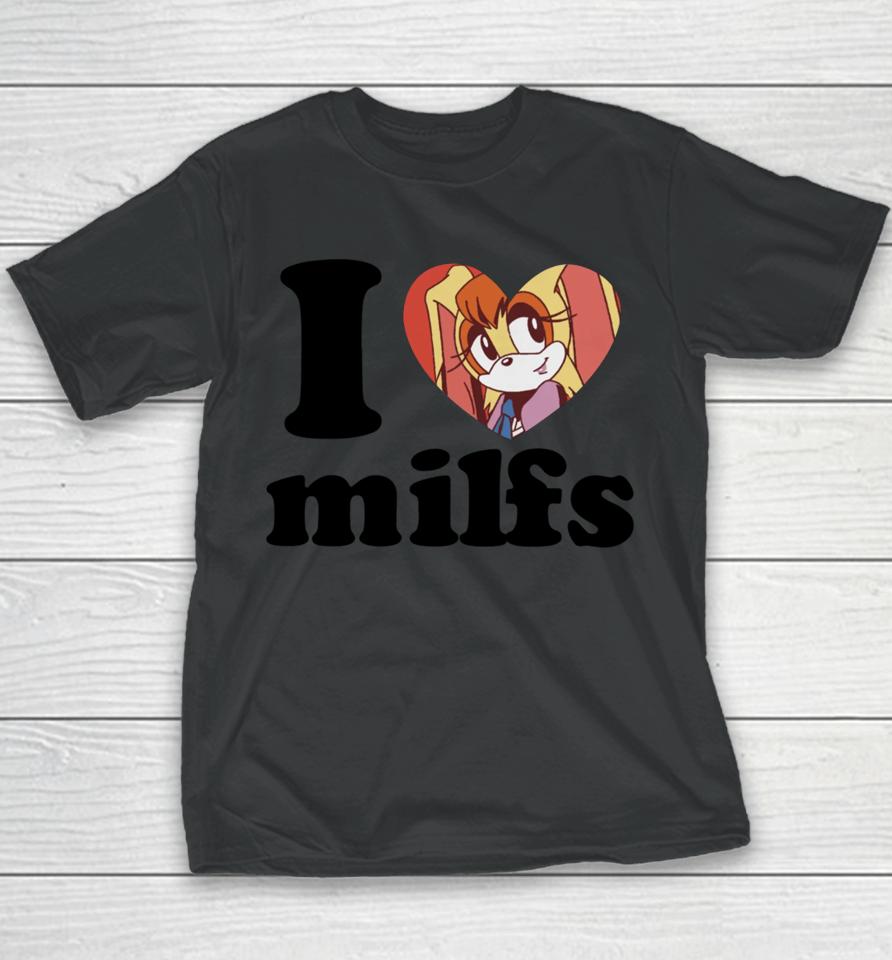 Mamono World I Love Milfs Youth T-Shirt