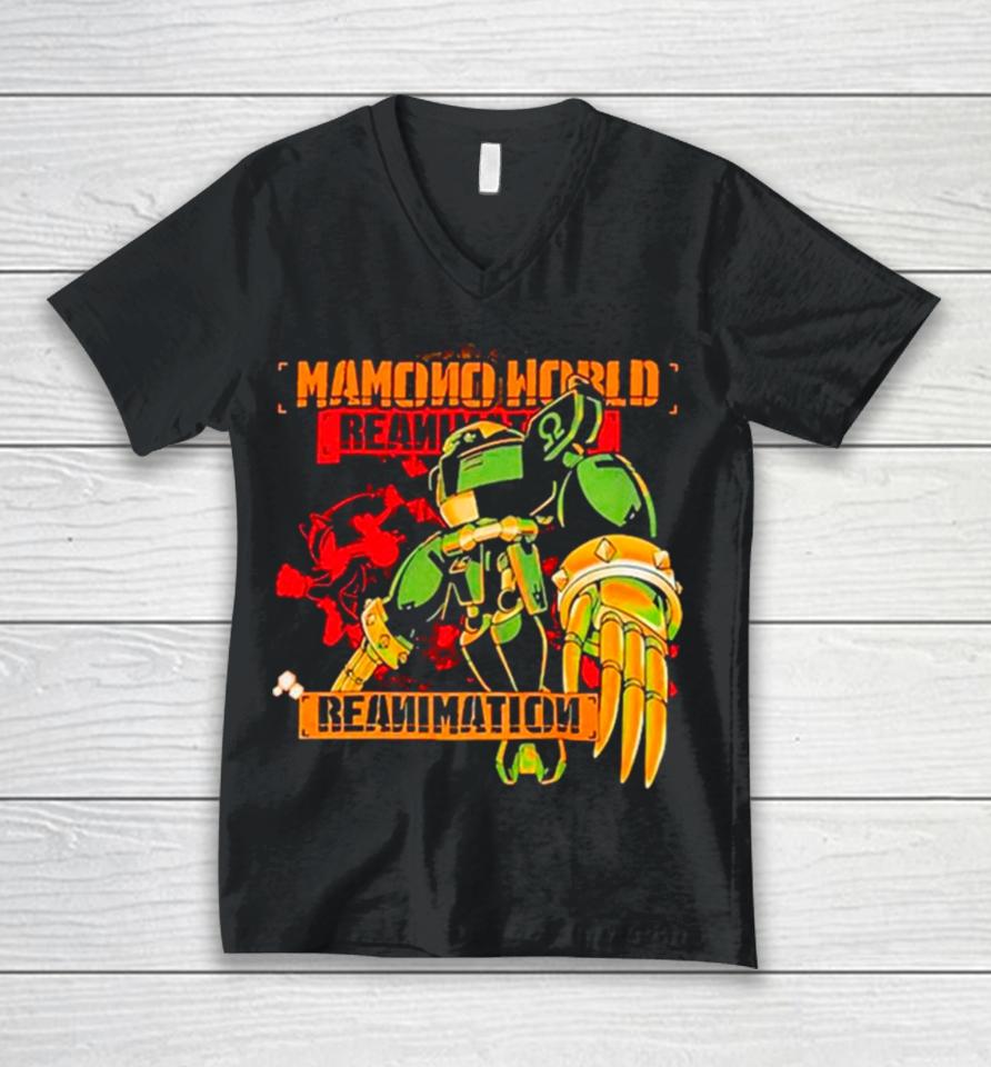 Mamono World Robo Reanimation Unisex V-Neck T-Shirt