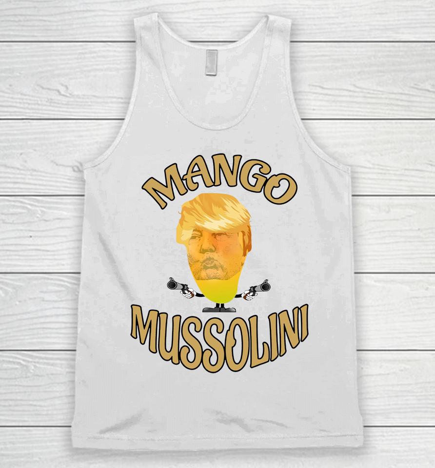 Mango Mussolini Unisex Tank Top
