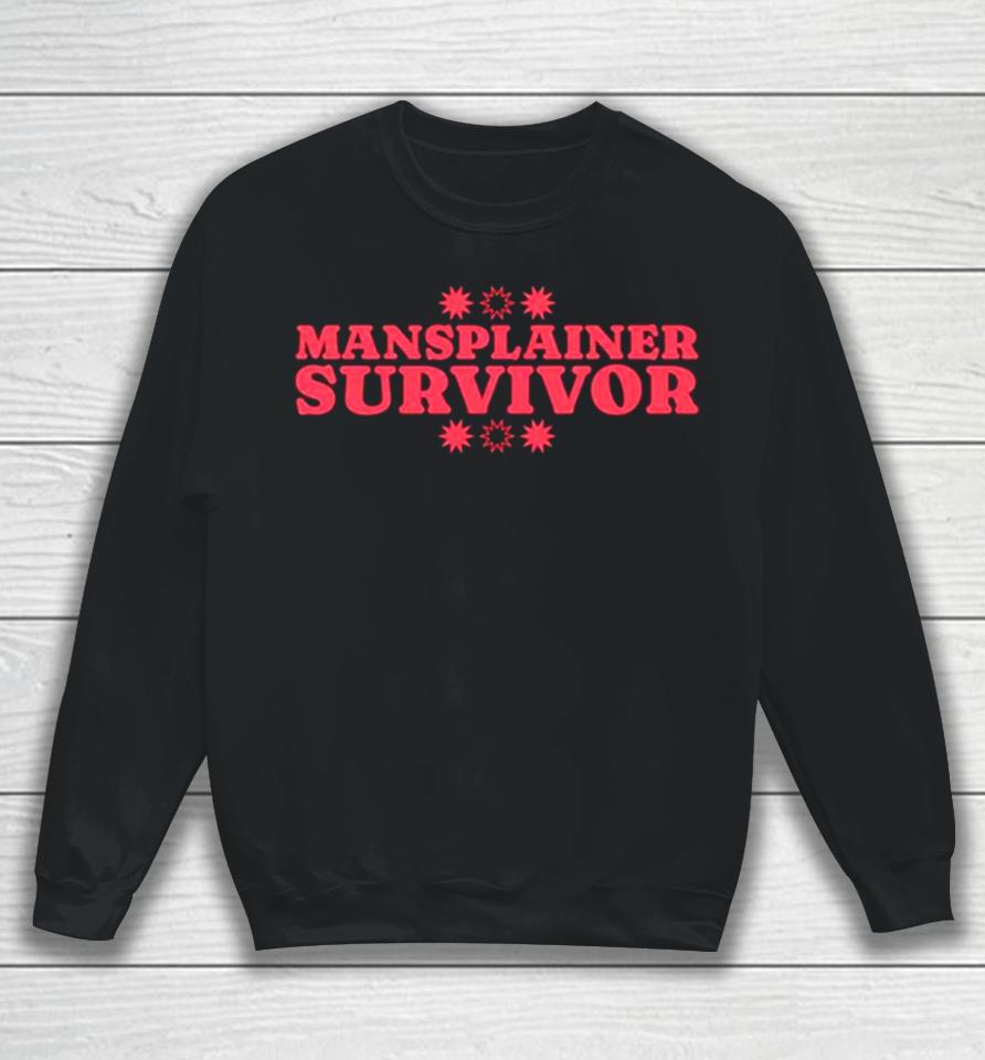 Mansplainer Survivor Sweatshirt