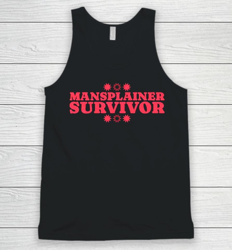 Mansplainer Survivor Unisex Tank Top
