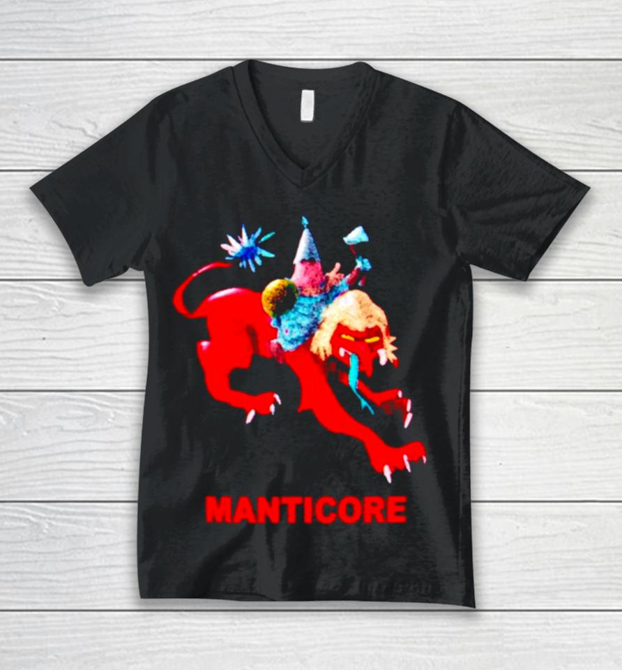 Manticore Unisex V-Neck T-Shirt