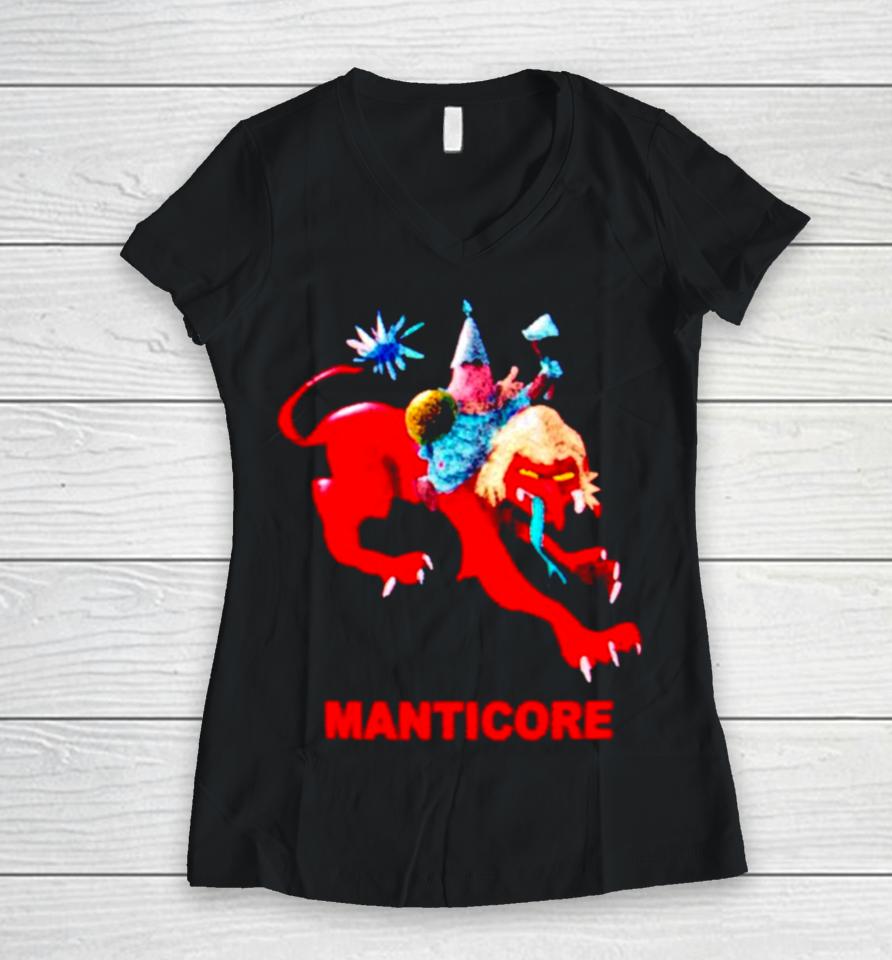 Manticore Women V-Neck T-Shirt