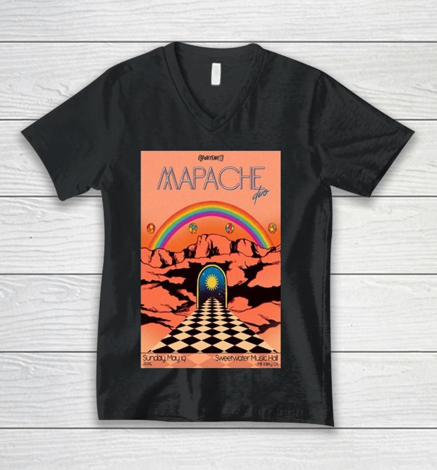 Mapache Sweetwater Music Hall Mill Valley, Ca May 19, 2024 Unisex V-Neck T-Shirt
