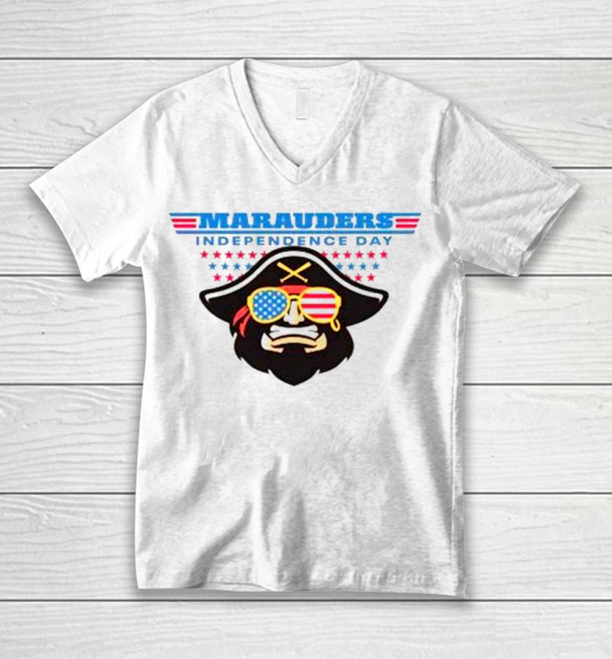 Marauders Independence Day 4Th Of July Unisex V-Neck T-Shirt