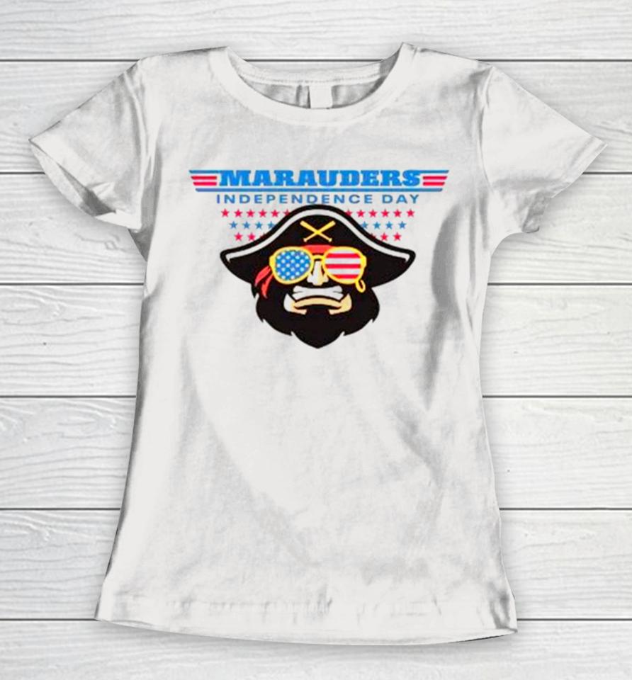 Marauders Independence Day 4Th Of July Women T-Shirt