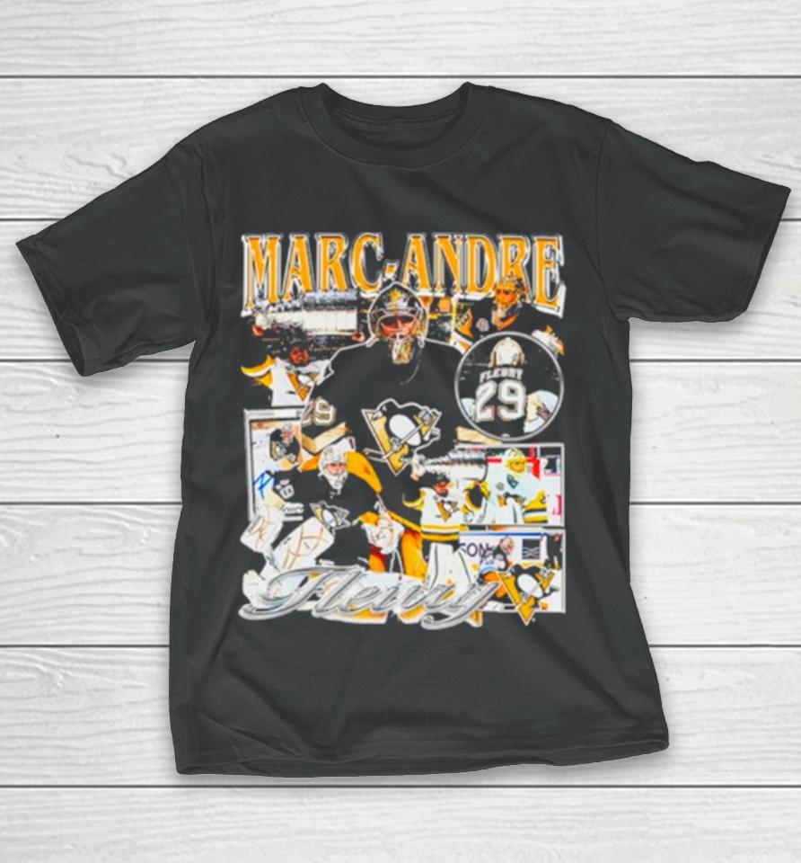 Marc Andre Fleury Pittsburgh Penguins Nhl T-Shirt