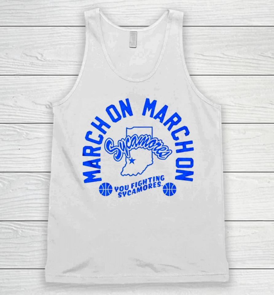March On Sycamores ’24 You Fighting Sycamores Unisex Tank Top
