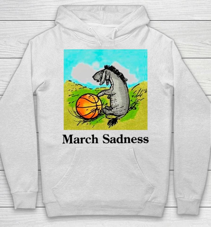 March Sadness Donkey Basketball Hoodie