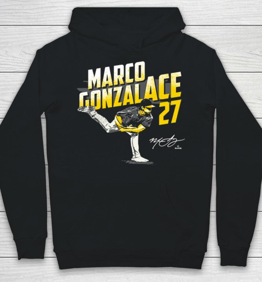 Marco Gonzalace 27 Gonzales Signatures Hoodie