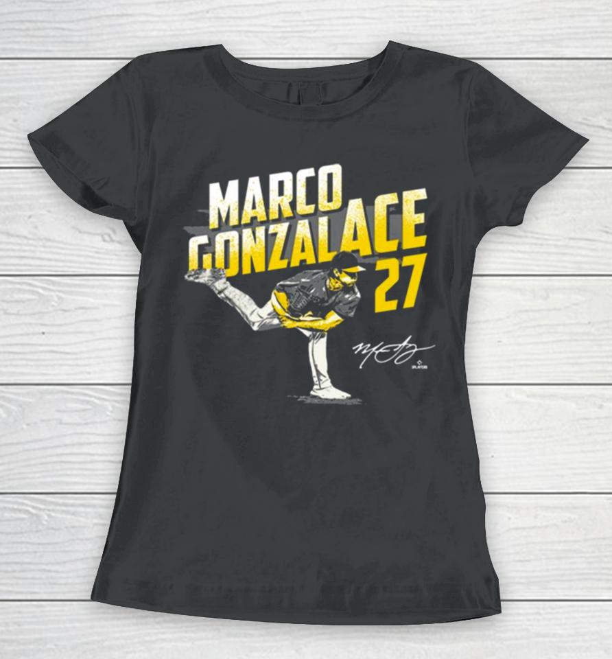 Marco Gonzalace 27 Gonzales Signatures Women T-Shirt