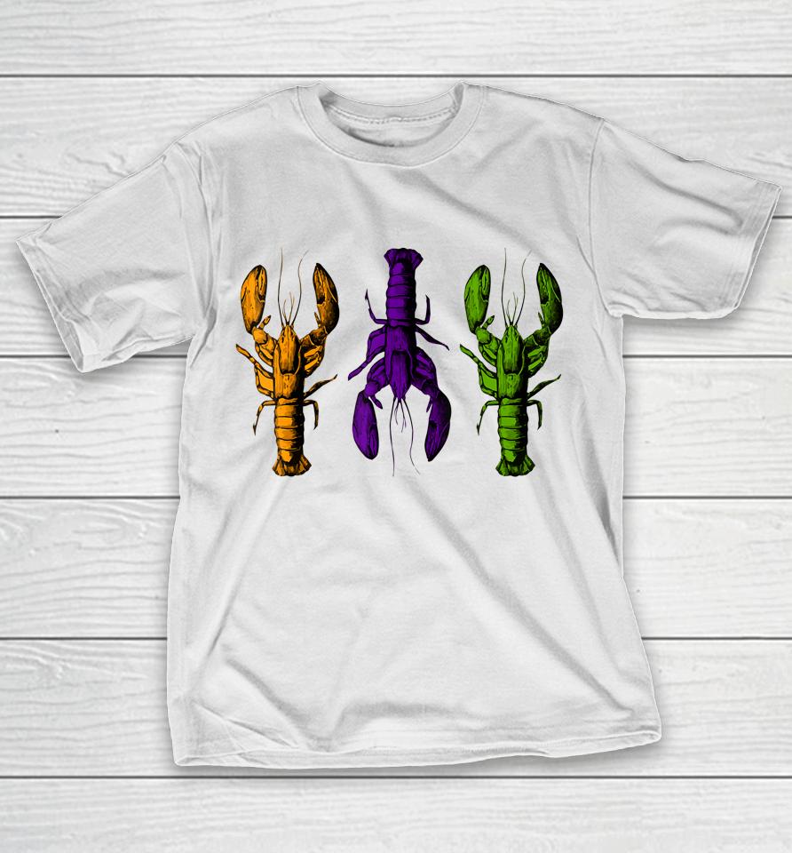 Mardi Gras Crawfish T-Shirt
