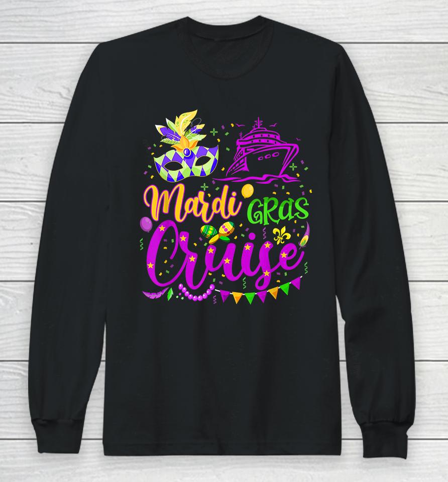 Mardi Gras Cruise Long Sleeve T-Shirt