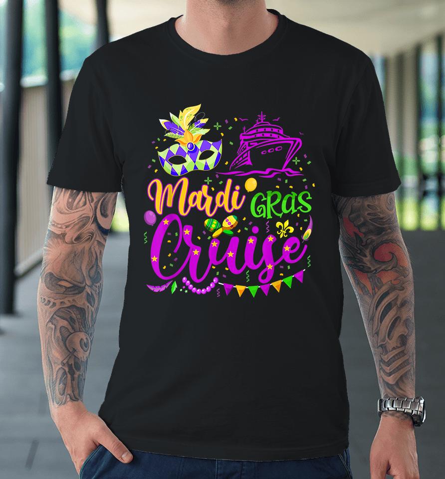 Mardi Gras Cruise Premium T-Shirt