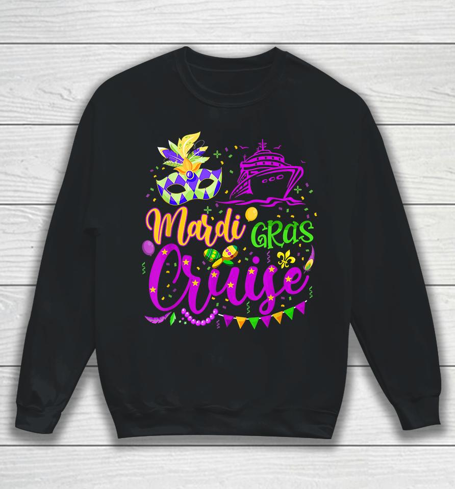 Mardi Gras Cruise Sweatshirt