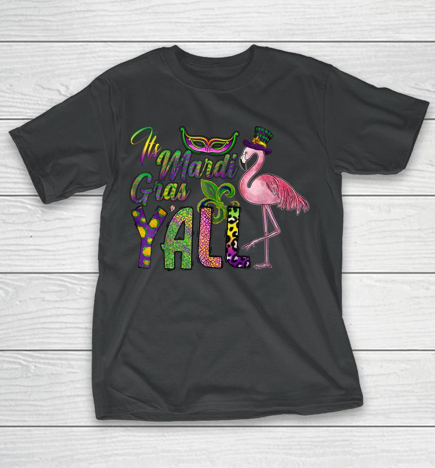 Mardi Gras Flamingo T-Shirt