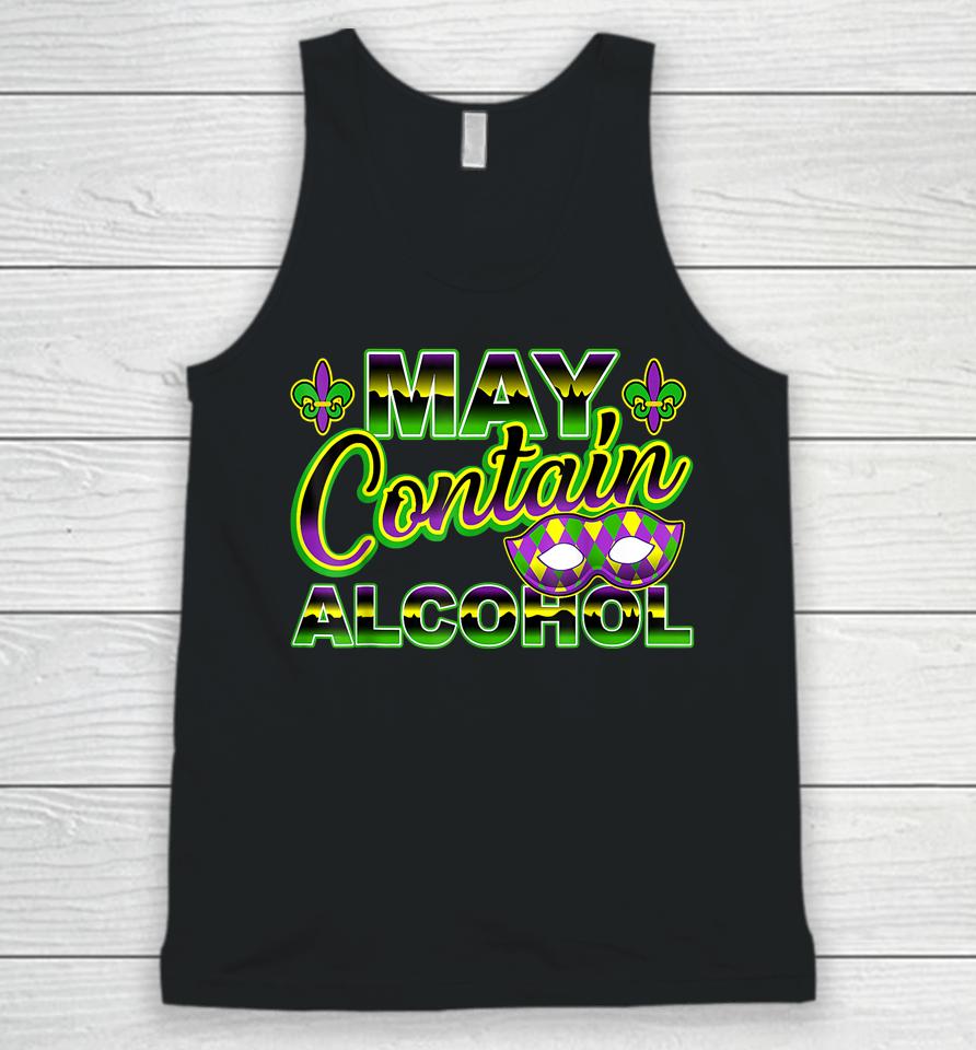 Mardi Gras Funny Alcohol Drinking New Orleans Gift Unisex Tank Top