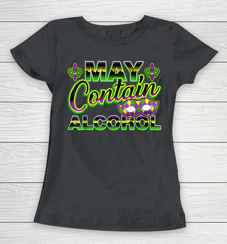 Mardi Gras Funny Alcohol Drinking New Orleans Gift Women T-Shirt