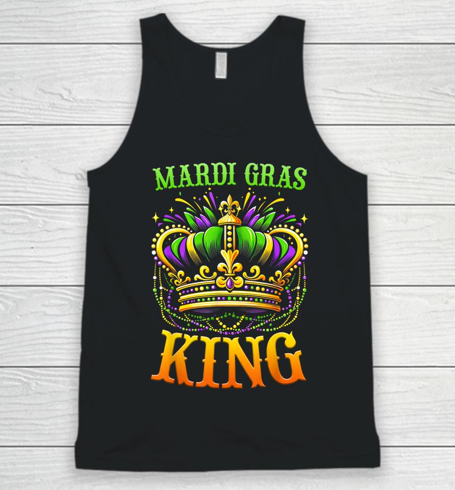 Mardi Gras King Shirt Men Carnival Costume Unisex Tank Top