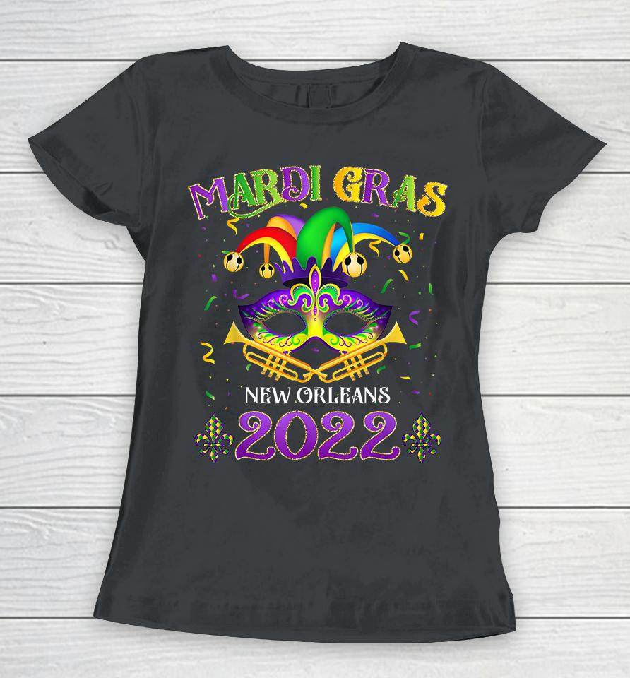 Mardi Grass New Orleans 2022 Women T-Shirt