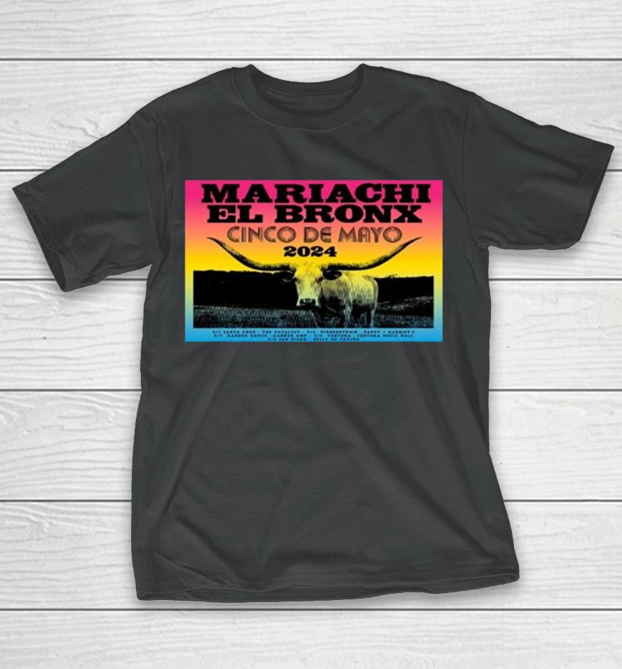 Mariachi El Bronx Cinco De Mayo 2024 T-Shirt