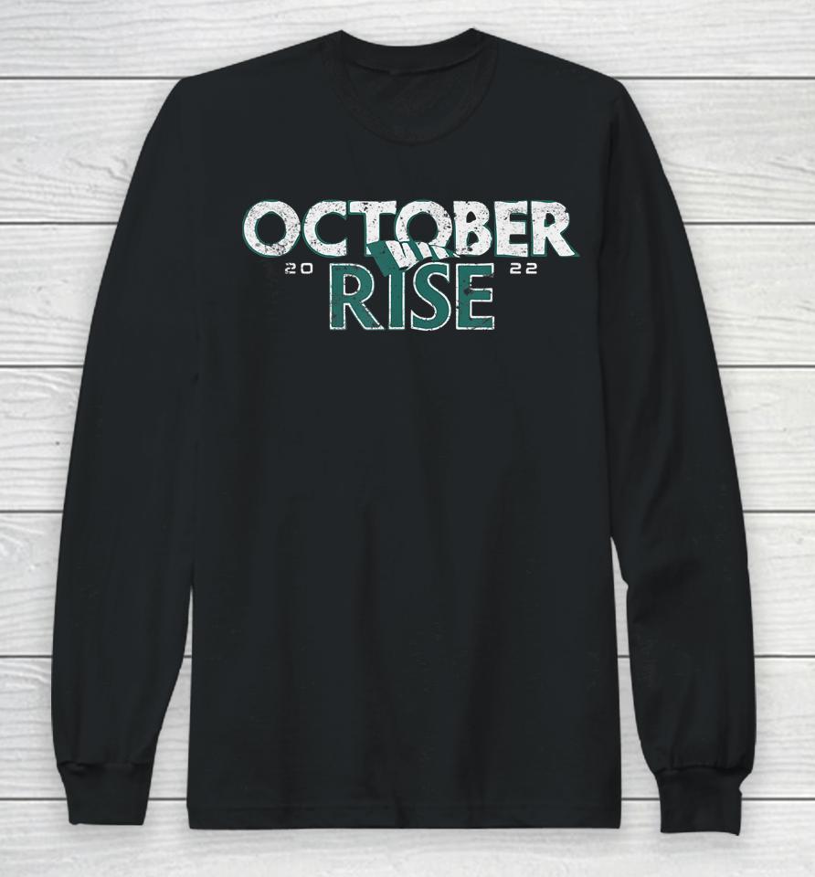 Mariners October Rise Long Sleeve T-Shirt