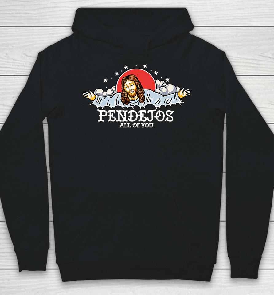 Mario Lopez Wearing Pendejos All Of You Hoodie