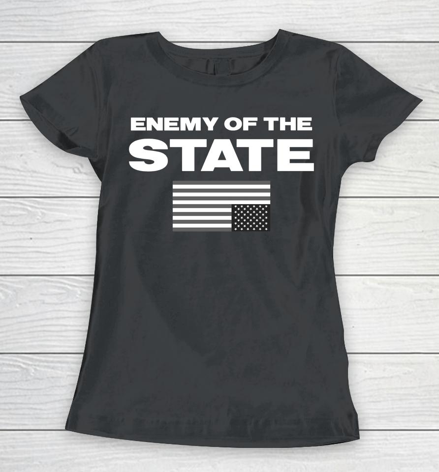 Marjorie Taylor Greene Enemy Of The State Women T-Shirt