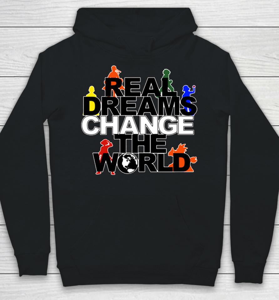 Mark Phillips Grant Rdc Merch Real Dreams Change The World Anime Hoodie
