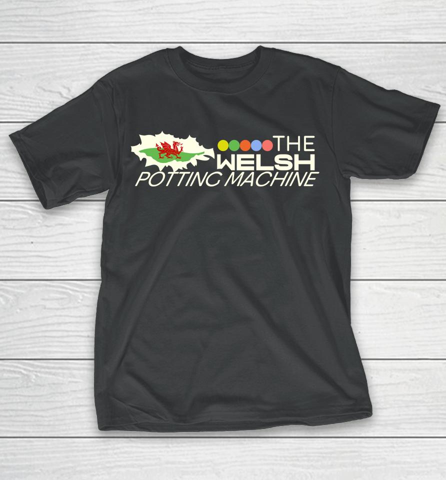 Mark Williams Snooker Welsh Potting Machine T-Shirt