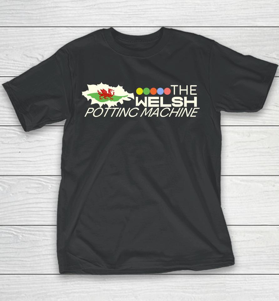 Mark Williams Snooker Welsh Potting Machine Youth T-Shirt