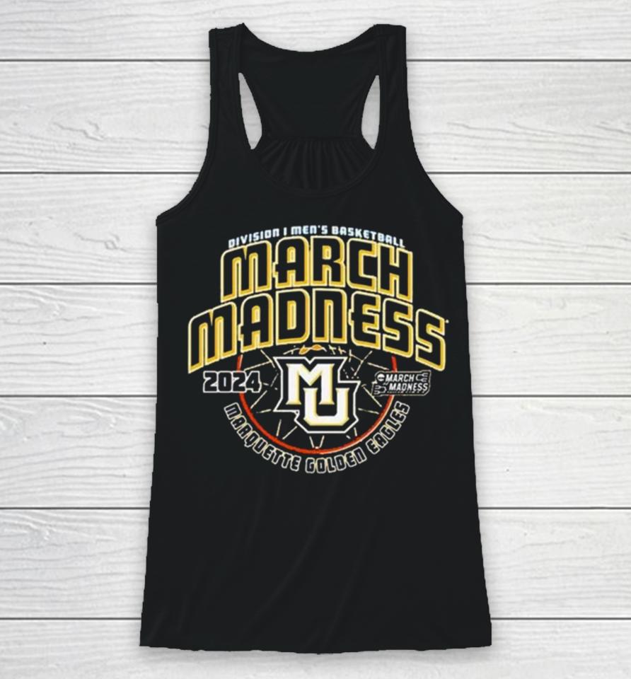 Marquette Golden Eagles 2024 Ncaa Men’s Basketball March Madness Racerback Tank