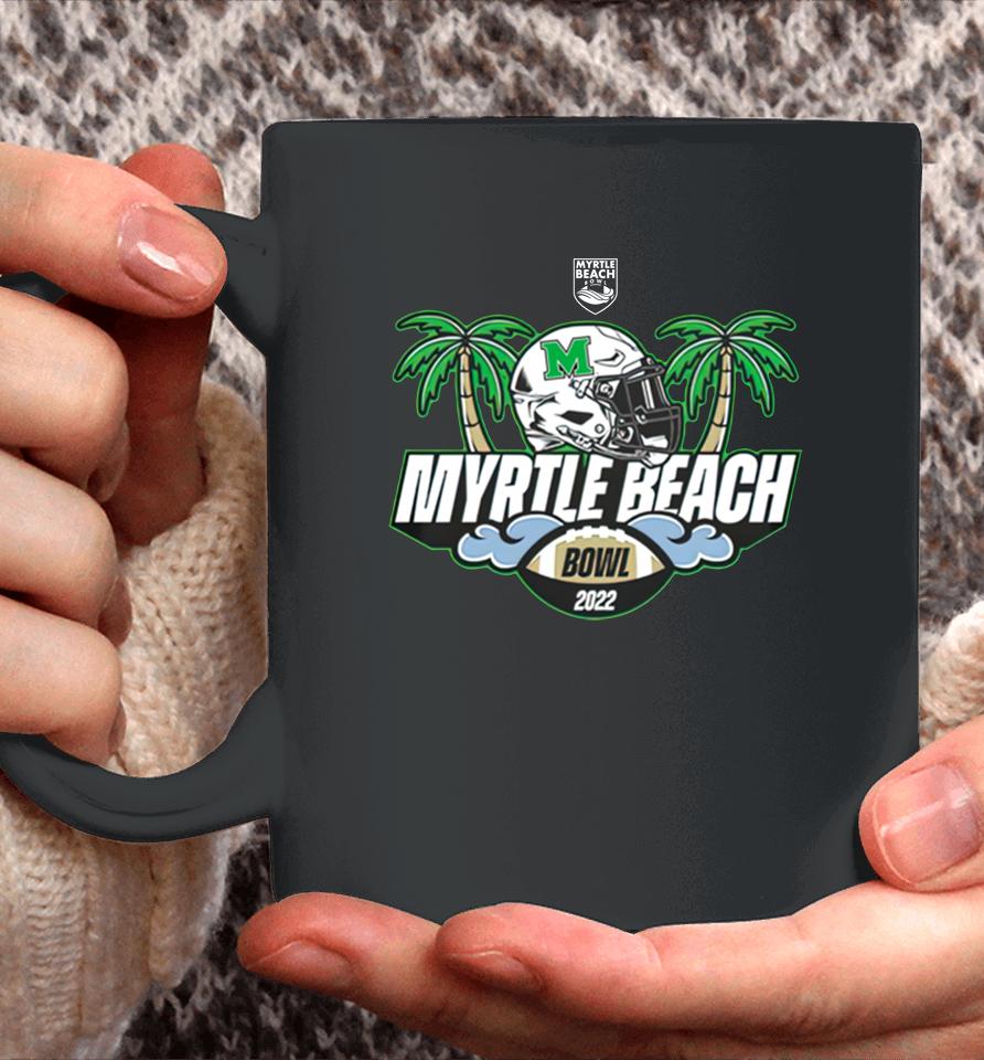 Marshall 2022 Myrtle Beach Bowl Black Playoff Coffee Mug