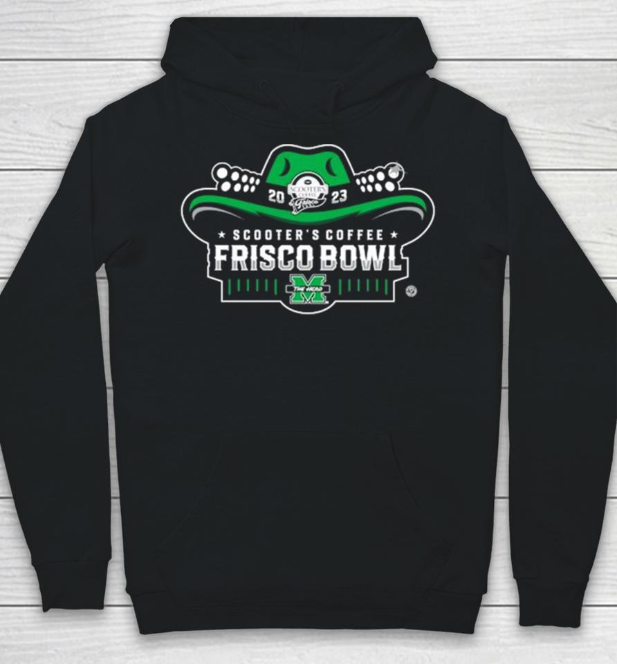 Marshall Thundering Herd Football 2023 Scooter’s Coffee Frisco Bowl Hoodie