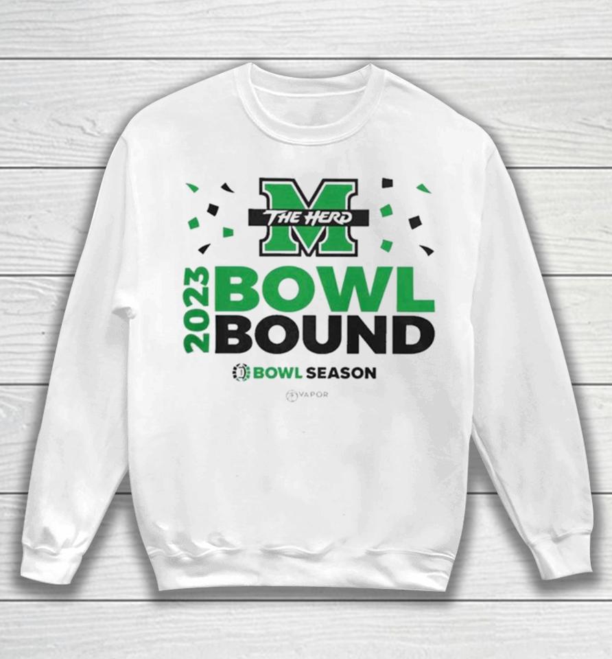 Marshall Thundering Herd Football Bowl Bound 2023 Bowl Season Sweatshirt