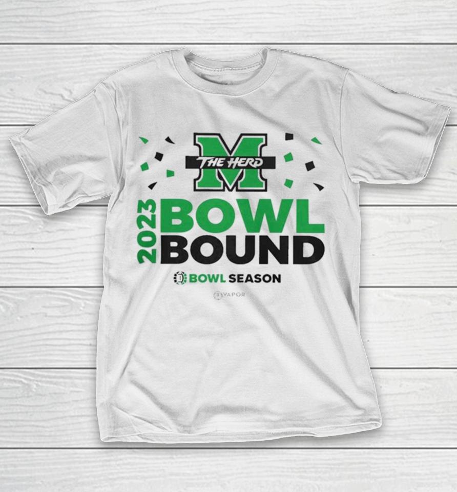 Marshall Thundering Herd Football Bowl Bound 2023 Bowl Season T-Shirt