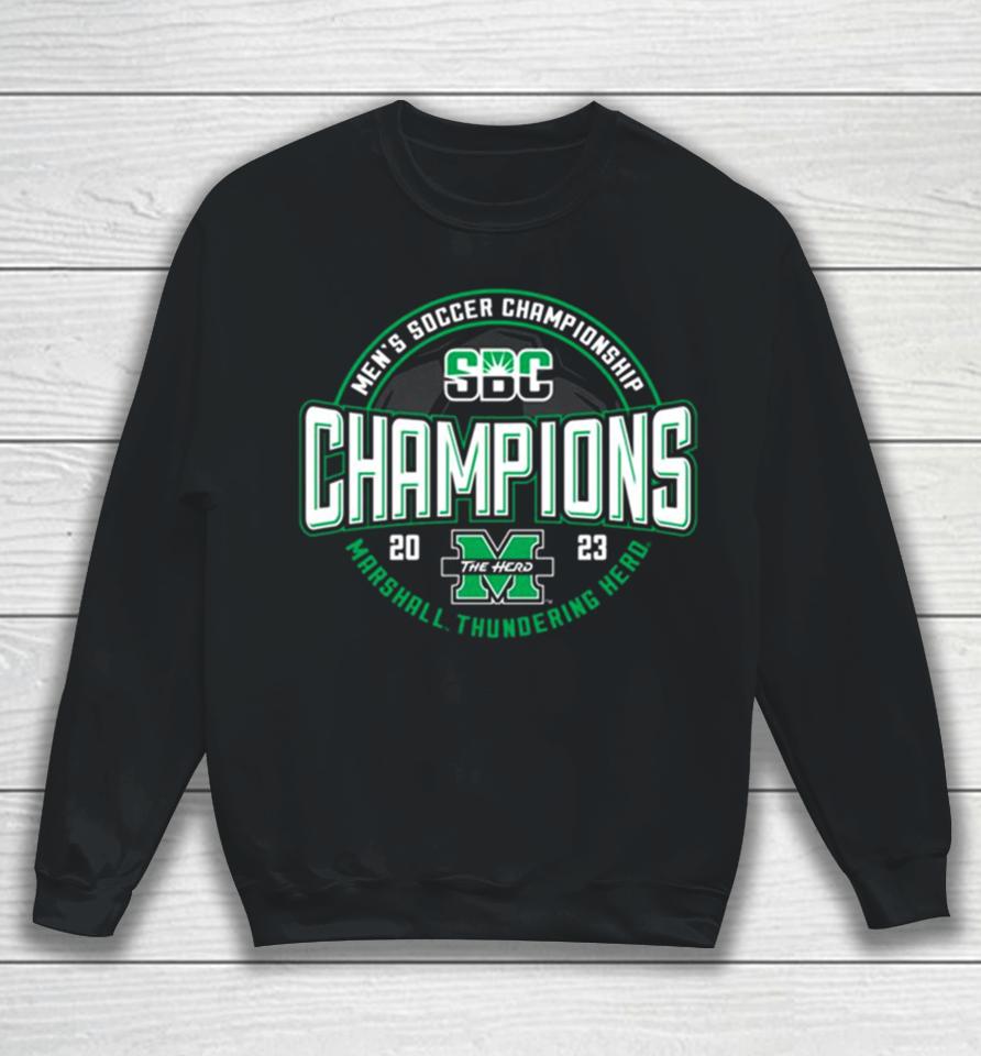 Marshall Thundering Herd Sun Belt Conference Champions 2023 Sweatshirt