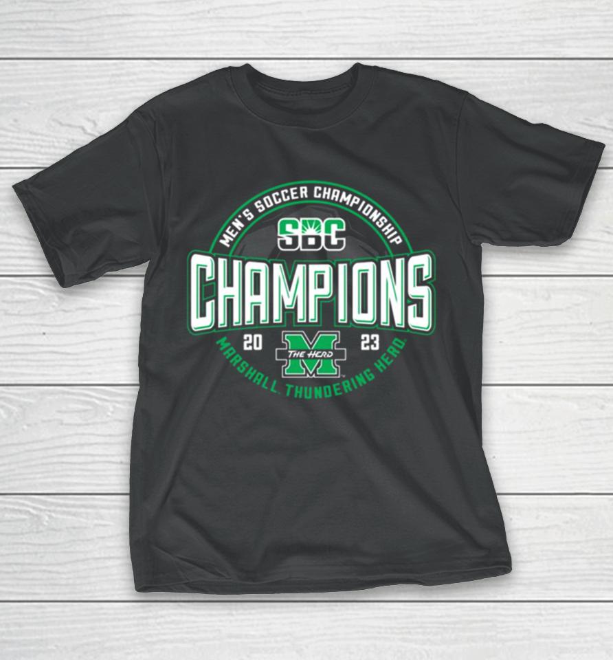 Marshall Thundering Herd Sun Belt Conference Champions 2023 T-Shirt