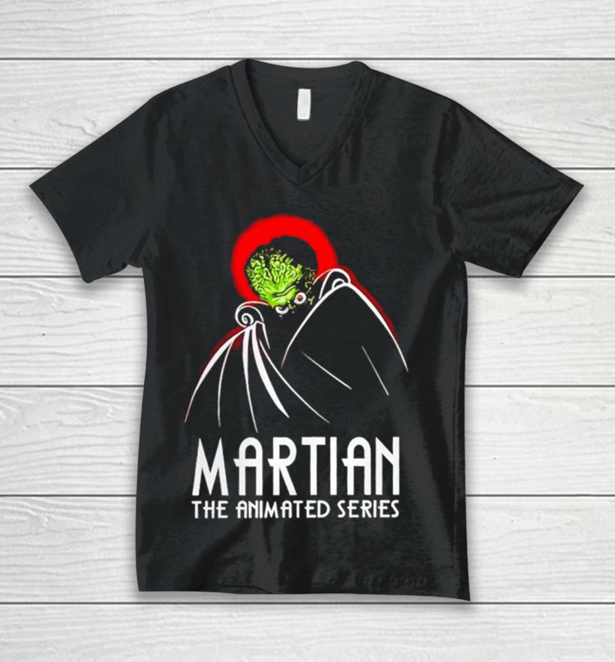 Martian The Animated Series Mars Attacks Unisex V-Neck T-Shirt