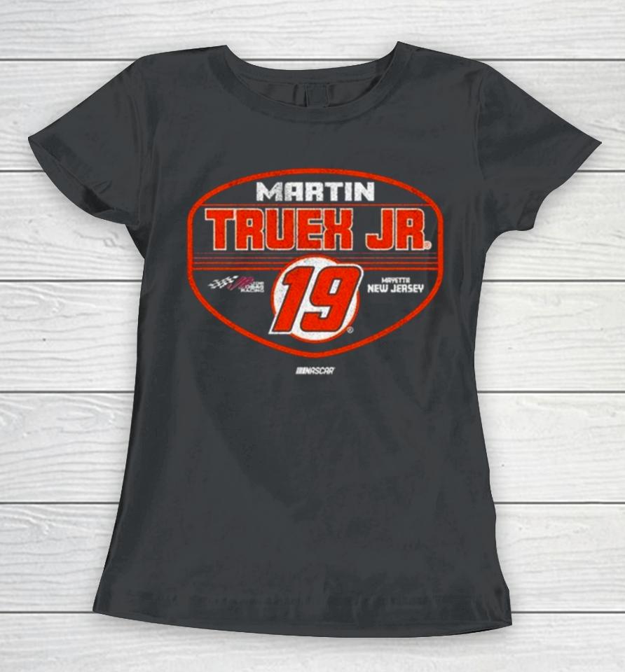 Martin Truex Jr Joe Gibbs Racing Team Collection Black Tailgate 2024 Women T-Shirt