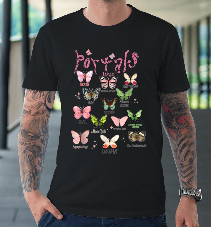 Martinez Portals Tour Butterflies Full Albums Premium T-Shirt