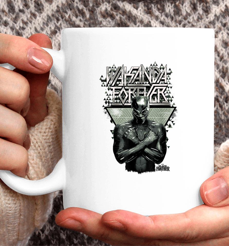 Marvel Black Panther Wakanda Forever Prism Patterned Coffee Mug
