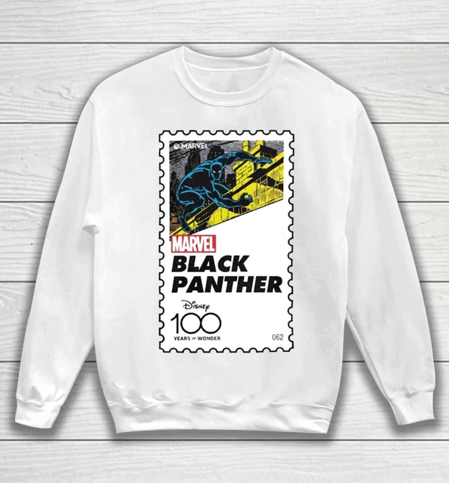 Marvel Panther Graphic Disney 100 Years Of Wonder Sweatshirt