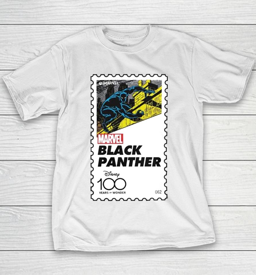 Marvel Panther Graphic Disney 100 Years Of Wonder Youth T-Shirt