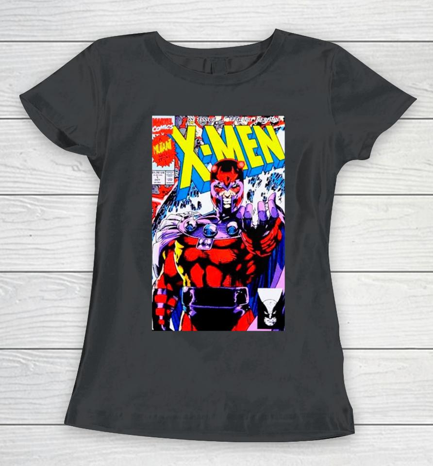 Marvel X Men Magneto Comic Cover Women T-Shirt
