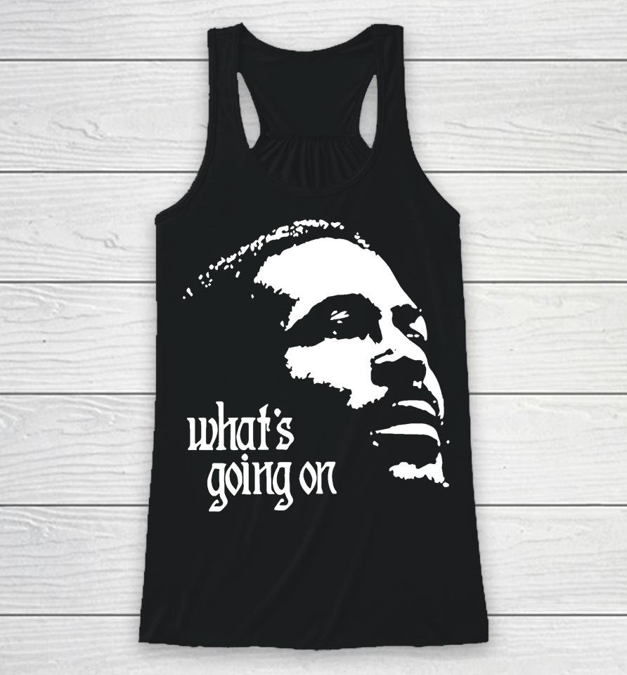 Marvin Gaye Shirt What's Going On Racerback Tank