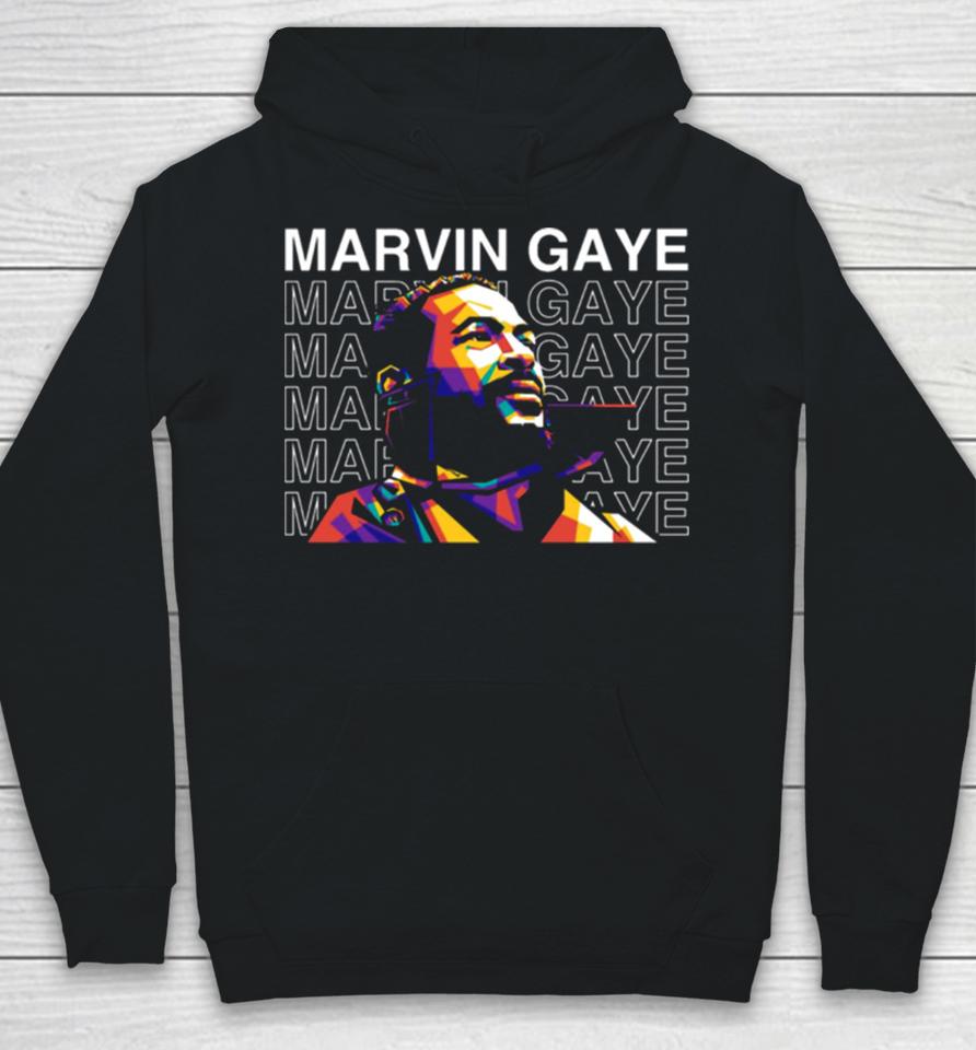 Marvin Gaye Wpap Pop Art Hoodie