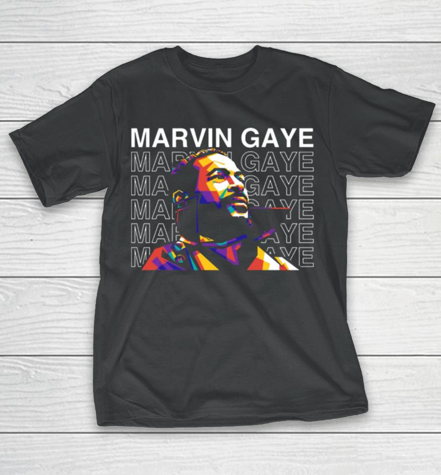 Marvin Gaye Wpap Pop Art T-Shirt