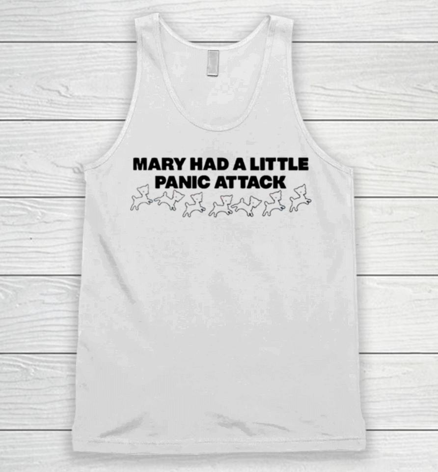 Mary Had A Little Panic Attack Unisex Tank Top